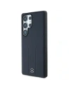 Hurtownia GSM - Mercedes Piele cu Linii Debossate MagSafe Samsung Galaxy S25 Ultra albastru - MRS310 - {ean13} - Hurt