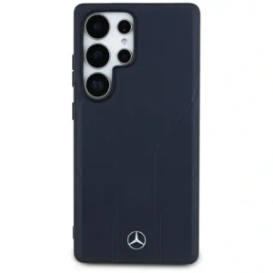 Hurtownia GSM - Mercedes Leder geprägt Linien MagSafe Samsung Galaxy S25 Ultra blau - MRS310 - {ean13} - Hurt