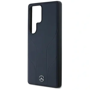 Hurtownia GSM - Mercedes Leder geprägt Linien MagSafe Samsung Galaxy S25 Ultra blau - MRS310 - {ean13} - Hurt