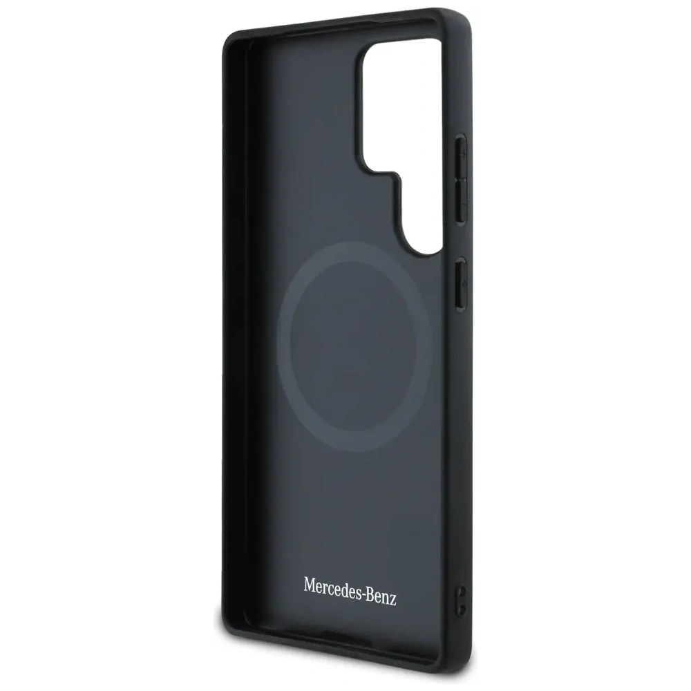 Hurtownia GSM - Mercedes Leder geprägt Linien MagSafe Samsung Galaxy S25 Ultra blau - MRS310 - {ean13} - Hurt