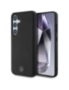 Hurtownia GSM - Mercedes Bőr debossed vonalak MagSafe Samsung Galaxy S25+ Plus fekete - MRS311 - {ean13} - Hurt