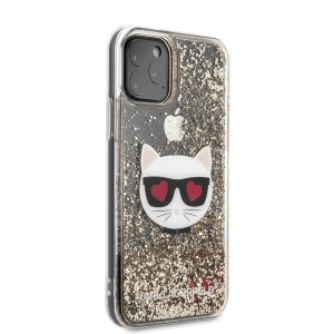 Etui Karl Lagerfeld KLHCN65LCGLGO Apple iPhone 11 Pro Max hardcase złoty/gold Glitter Choupette