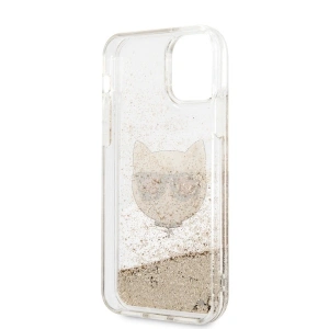 Karl Lagerfeld KLHCN65LCGLGO Apple iPhone 11 Pro Max hardcase gold Glitter Choupette