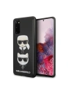 Hurtownia GSM - Etui Karl Lagerfeld KLHCS62KICKC Samsung Galaxy S20 G980 hardcase czarny/black Karl & Choupette - KLD268BLK - {ean13} - Hurt