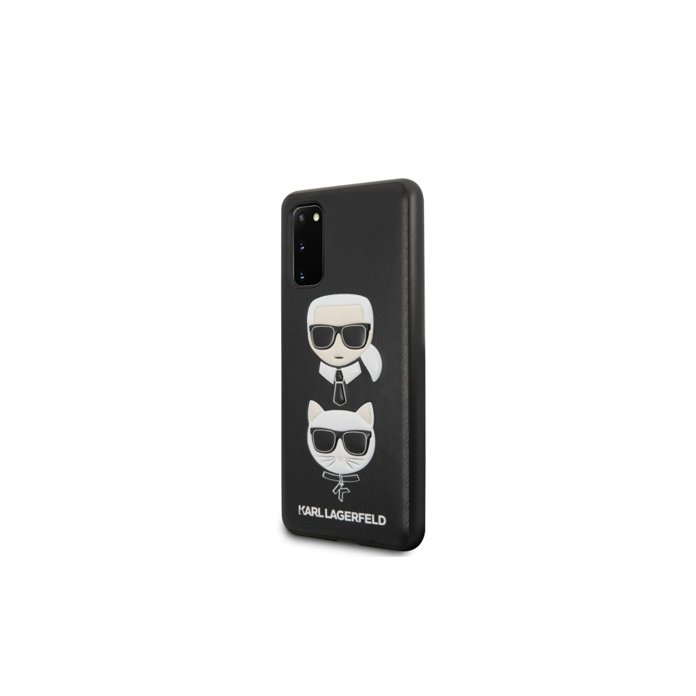 Hurtownia GSM - Etui Karl Lagerfeld KLHCS62KICKC Samsung Galaxy S20 G980 hardcase czarny/black Karl & Choupette - KLD268BLK - {ean13} - Hurt