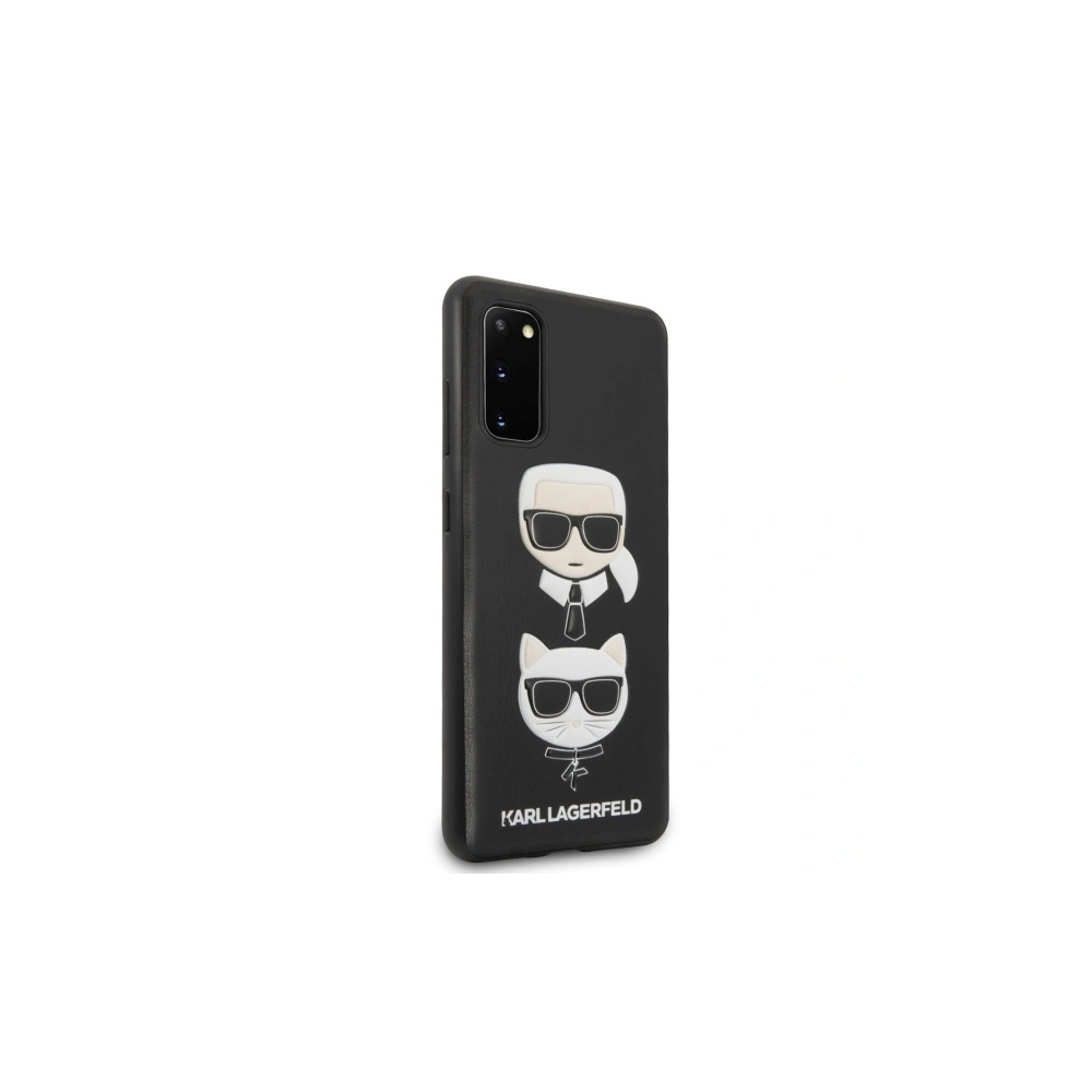 Hurtownia GSM - Etui Karl Lagerfeld KLHCS62KICKC Samsung Galaxy S20 G980 hardcase czarny/black Karl & Choupette - KLD268BLK - {ean13} - Hurt