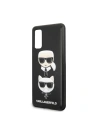 Hurtownia GSM - Etui Karl Lagerfeld KLHCS62KICKC Samsung Galaxy S20 G980 hardcase czarny/black Karl & Choupette - KLD268BLK - {ean13} - Hurt