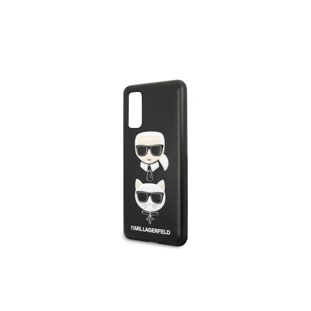 Hurtownia GSM - Etui Karl Lagerfeld KLHCS62KICKC Samsung Galaxy S20 G980 hardcase czarny/black Karl & Choupette - KLD268BLK - {ean13} - Hurt
