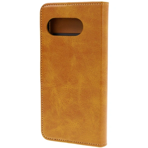 Etui z klapką Bizon Case Pocket do Google Pixel 9a brązowe