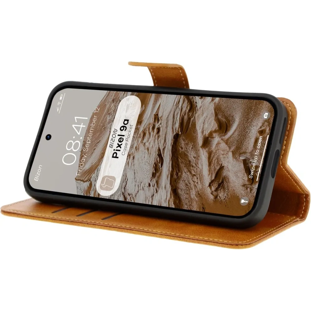 Hurtownia GSM - Bizon Case Pocket Google Pixel 9a barna - BIZ8527 - {ean13} - Hurt