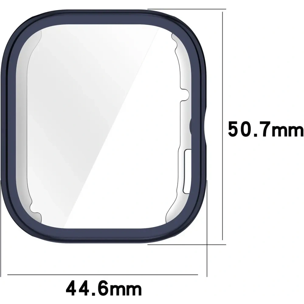 Hurtownia GSM - Etui z osłoną ekranu Bizon Case Watch Felipe do Xiaomi Redmi Watch 5 niebieskie - BIZ8528 - {ean13} - Hurt