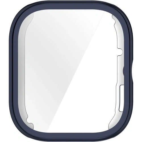 Etui z osłoną ekranu Bizon Case Watch Felipe do Xiaomi Redmi Watch 5 niebieskie