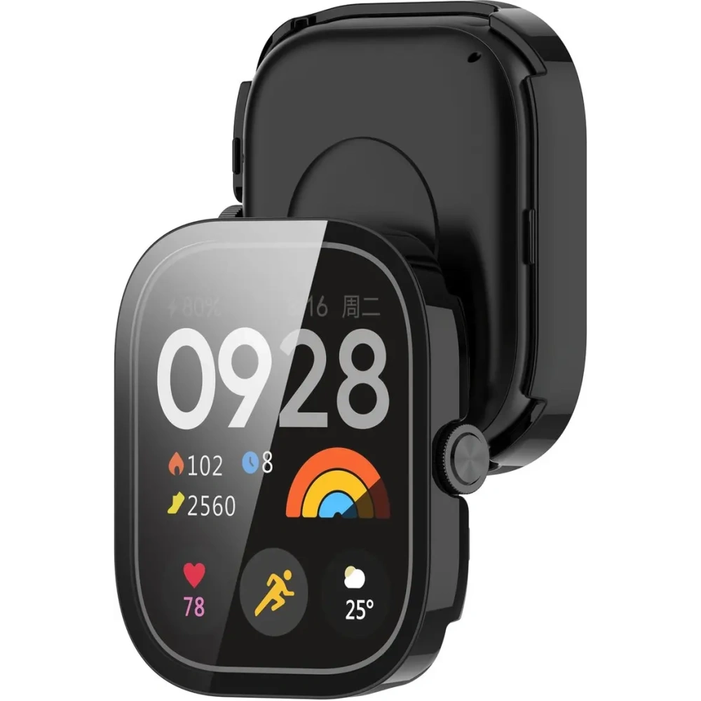 Hurtownia GSM - Bizon Case+Glass Uhr Xiaomi Redmi Uhr 5 schwarz - BIZ8529 - {ean13} - Hurt