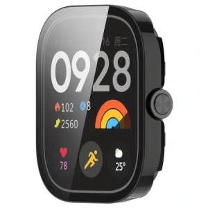Hurtownia GSM - Bizon Ceas + Sticlă Xiaomi Redmi Watch 5 negru - BIZ8529 - {ean13} - Hurt
