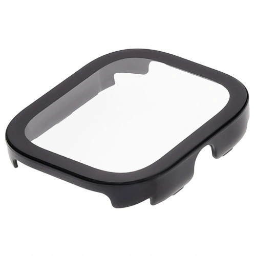 Etui ze szkłem do zegarka Bizon Case+Glass Watch do Xiaomi Redmi Watch 5 czarne