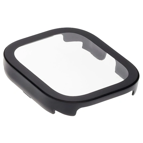 Etui ze szkłem do zegarka Bizon Case+Glass Watch do Xiaomi Redmi Watch 5 czarne