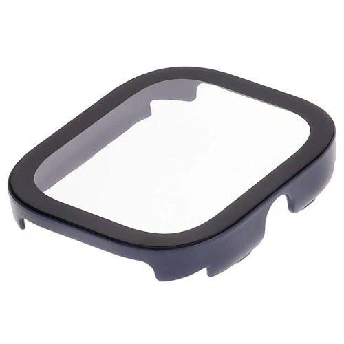 Etui ze szkłem do zegarka Bizon Case+Glass Watch do Xiaomi Redmi Watch 5 niebieskie