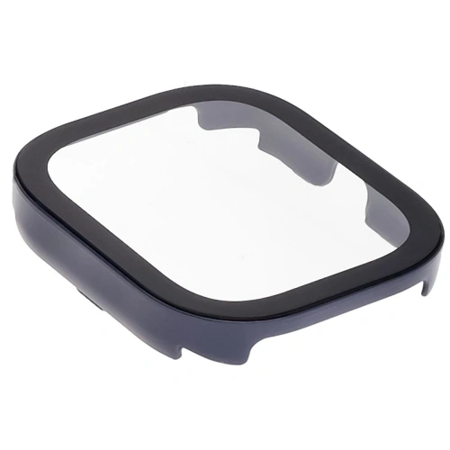 Etui ze szkłem do zegarka Bizon Case+Glass Watch do Xiaomi Redmi Watch 5 niebieskie