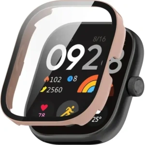 Hurtownia GSM - Bizon Case+Glass Óra Xiaomi Redmi Watch 5 rózsaszín - BIZ8532 - {ean13} - Hurt