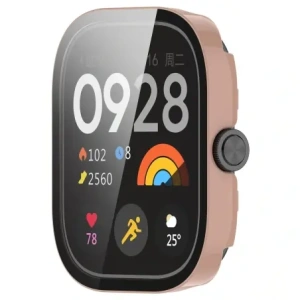 Hurtownia GSM - Bizon Case+Glass Óra Xiaomi Redmi Watch 5 rózsaszín - BIZ8532 - {ean13} - Hurt