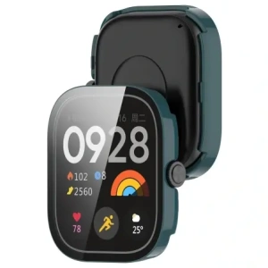 Hurtownia GSM - Etui se sklem pro hodinky Bizon Case+Glass Watch pro Xiaomi Redmi Watch 5 zelené - BIZ8533 - {ean13} - Hurt