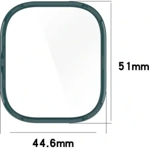 Wholesale Bizon Case+Glass Watch Xiaomi Redmi Watch 5 green - BIZ8533 - {ean13} - Hurt