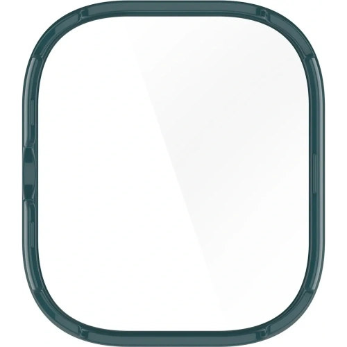 Etui ze szkłem do zegarka Bizon Case+Glass Watch do Xiaomi Redmi Watch 5 zielone