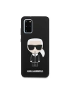 Hurtownia GSM - Etui Karl Lagerfeld KLHCS67SLFKBK Samsung Galaxy S20+ Plus G985 hardcase černý/black Silicone Iconic - KLD270BLK - {ean13} - Hurt