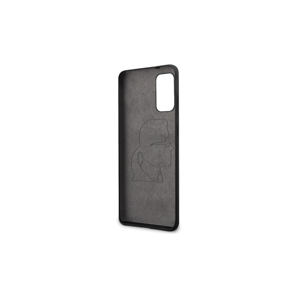 Hurtownia GSM - Etui Karl Lagerfeld KLHCS67SLFKBK Samsung Galaxy S20+ Plus G985 hardcase černý/black Silicone Iconic - KLD270BLK - {ean13} - Hurt