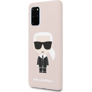 Hurtownia GSM - Etui Karl Lagerfeld KLHCS67SLFKPI Samsung Galaxy S20+ Plus G985 hardcase světle růžový/light pink Silicone Iconic - KLD271PNK - {ean13} - Hurt