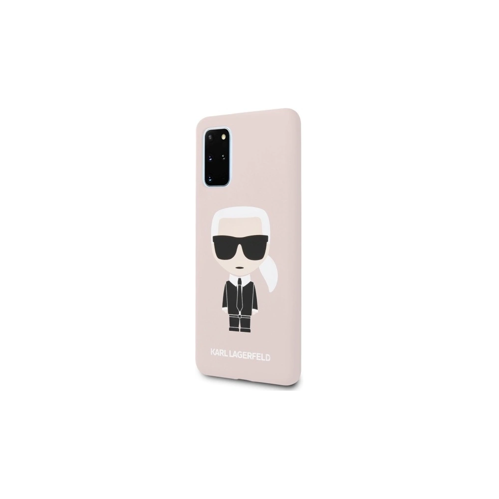 Wholesale Karl Lagerfeld KLHCS67SLFKPI Samsung Galaxy S20+ Plus hardcase light pink Silicone Iconic - KLD271PNK - {ean13} - Hurt