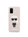 Wholesale Karl Lagerfeld KLHCS67SLFKPI Samsung Galaxy S20+ Plus hardcase light pink Silicone Iconic - KLD271PNK - {ean13} - Hurt