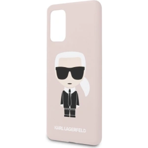 Hurtownia GSM - Etui Karl Lagerfeld KLHCS67SLFKPI Samsung Galaxy S20+ Plus G985 hardcase jasnoróżowy/light pink Silicone Iconic - KLD271PNK - {ean13} - Hurt