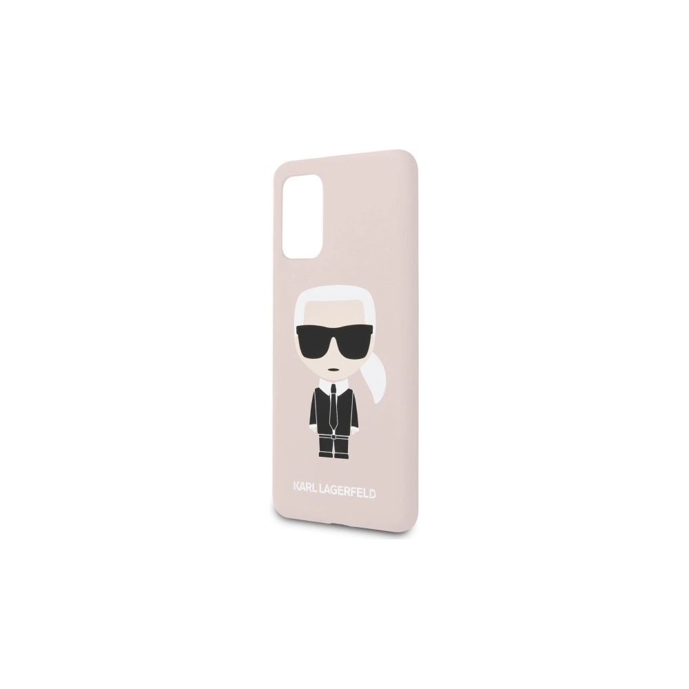 Wholesale Karl Lagerfeld KLHCS67SLFKPI Samsung Galaxy S20+ Plus hardcase light pink Silicone Iconic - KLD271PNK - {ean13} - Hurt