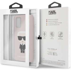 Hurtownia GSM - Etui Karl Lagerfeld KLHCS67SLFKPI Samsung Galaxy S20+ Plus G985 hardcase jasnoróżowy/light pink Silicone Iconic - KLD271PNK - {ean13} - Hurt