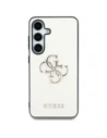 Hurtownia GSM - Etui Guess Grained Big 4G Logo Small Classic Logo do Samsung Galaxy S25 beżowy - GUE4318 - {ean13} - Hurt