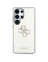 Hurtownia GSM - Guess Grained Big 4G Logo Small Classic Logo Samsung Galaxy S25 Ultra bézs - GUE4319 - {ean13} - Hurt