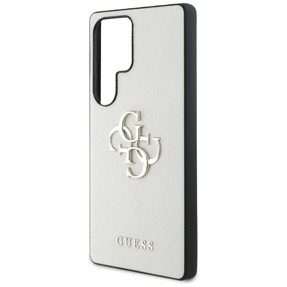 Hurtownia GSM - Guess Gegraniertes Big 4G-Logo Kleines Klassisches Logo Samsung Galaxy S25 Ultra beige - GUE4319 - {ean13} - Hurt