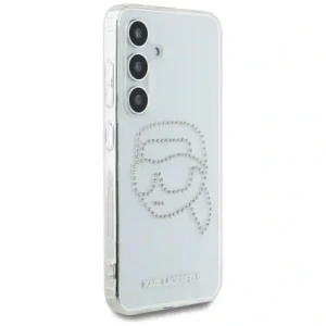 Hurtownia GSM - Karl Lagerfeld Logo cu cap de Karl din strasuri Samsung Galaxy S25 transparent - KLD21914 - {ean13} - Hurt