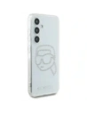 Hurtownia GSM - Karl Lagerfeld Logo cu cap de Karl din strasuri Samsung Galaxy S25 transparent - KLD21914 - {ean13} - Hurt