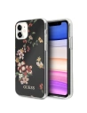 Etui Guess GUHCN61IMLFL04 Apple iPhone 11 negru/black N°4 Flower Collection