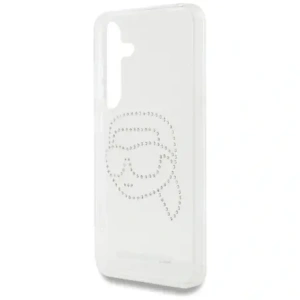 Hurtownia GSM - Karl Lagerfeld Logo cu cap de Karl din strasuri Samsung Galaxy S25 transparent - KLD21914 - {ean13} - Hurt