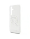 Hurtownia GSM - Karl Lagerfeld Logo cu cap de Karl din strasuri Samsung Galaxy S25 transparent - KLD21914 - {ean13} - Hurt