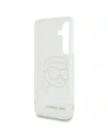 Hurtownia GSM - Karl Lagerfeld Logo cu cap de Karl din strasuri Samsung Galaxy S25 transparent - KLD21914 - {ean13} - Hurt