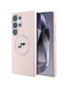 Hurtownia GSM - Karl Lagerfeld Silicon Dublu Capete și Cerc MagSafe Samsung Galaxy S25 Ultra roz - KLD21917 - {ean13} - Hurt