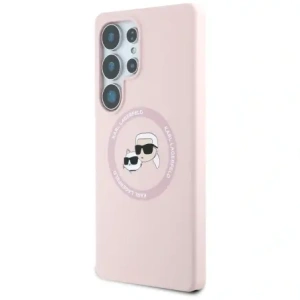 Hurtownia GSM - Karl Lagerfeld Silikon Doppelköpfe und Kreis MagSafe Samsung Galaxy S25 Ultra pink - KLD21917 - {ean13} - Hurt