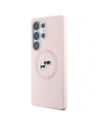 Hurtownia GSM - Karl Lagerfeld Silicon Dublu Capete și Cerc MagSafe Samsung Galaxy S25 Ultra roz - KLD21917 - {ean13} - Hurt