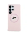 Hurtownia GSM - Karl Lagerfeld Silicon Dublu Capete și Cerc MagSafe Samsung Galaxy S25 Ultra roz - KLD21917 - {ean13} - Hurt