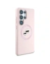 Hurtownia GSM - Karl Lagerfeld Silicon Dublu Capete și Cerc MagSafe Samsung Galaxy S25 Ultra roz - KLD21917 - {ean13} - Hurt