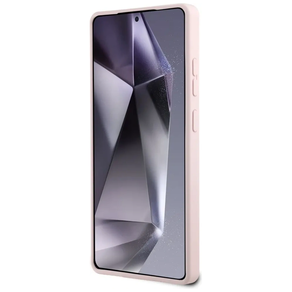 Hurtownia GSM - Karl Lagerfeld Szilikon Dupla Fejek és Kör MagSafe Samsung Galaxy S25 Ultra rózsaszín - KLD21917 - {ean13} - Hurt